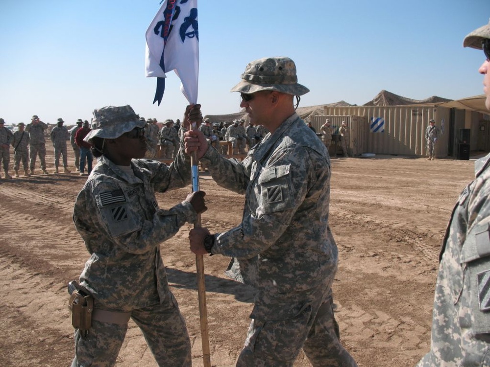 203rd BSB welcomes new company commander