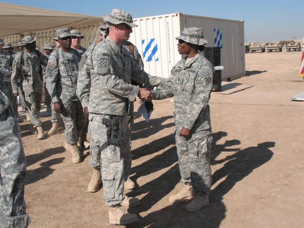 203rd BSB welcomes new company commander