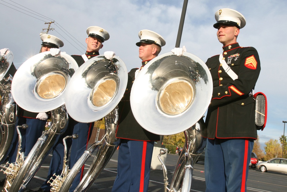 3rd MAW Band Plays in San Jose