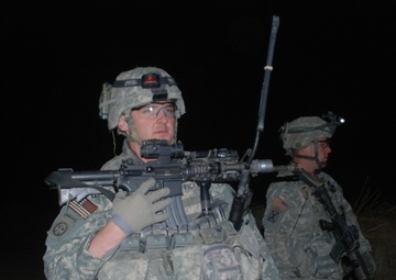 Patrolling the neighborhoods of Iraq