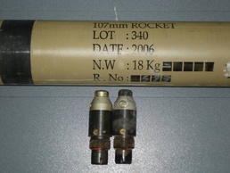 Iranian rockets found, turned over to Coalition Forces