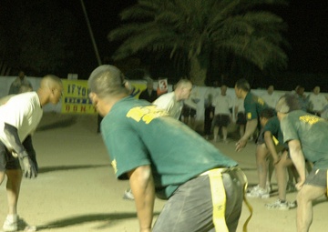 Tongan Marines Master Football in Iraq