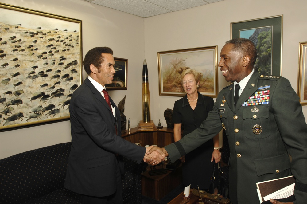 AFRICOM Commander Visits Botswana