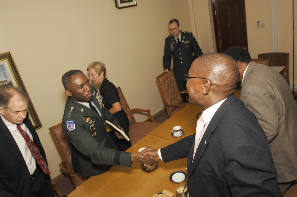 AFRICOM Commander Visits  Botswana