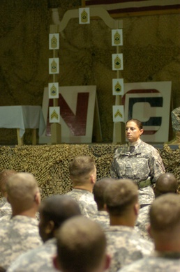 Gladius NCOs inducted into Corps