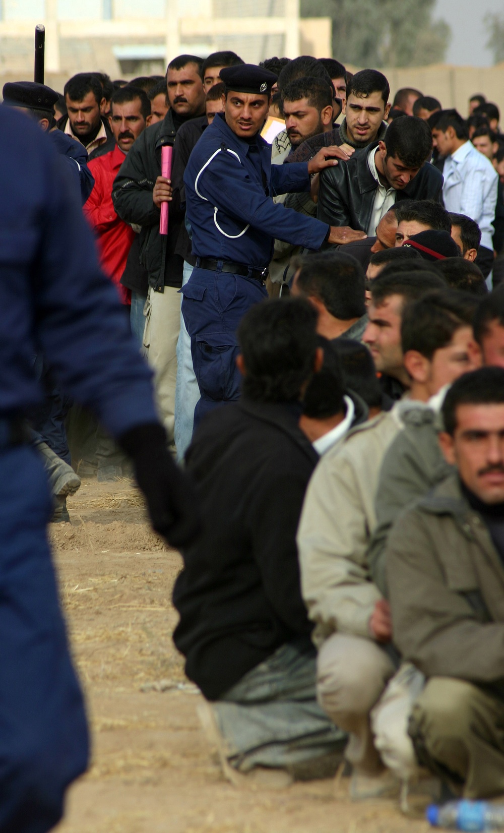First day of recruitment draws over 4,000 IP hopefuls to Kirkuk Police Acad