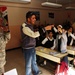 Black Jack Soldiers show Salhiyah children how to stay healthy