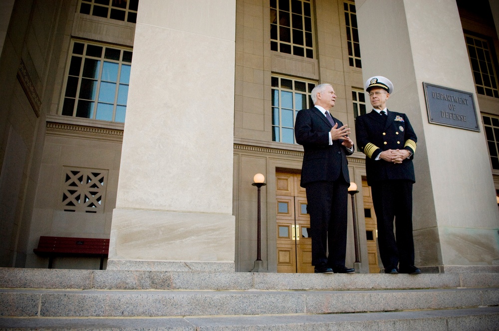 meeting at the Pentagon