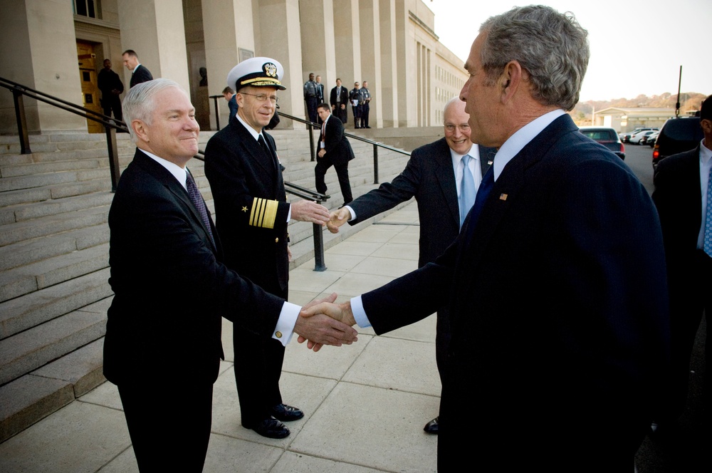 meeting at the Pentagon