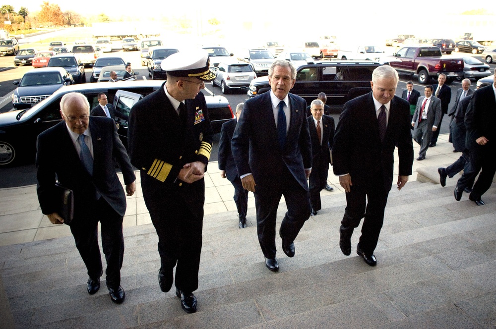 meeting at the Pentagon