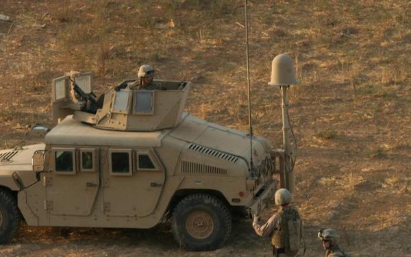 Marine Wing Support Battalion -372 Conducts a Dismounted Patrol
