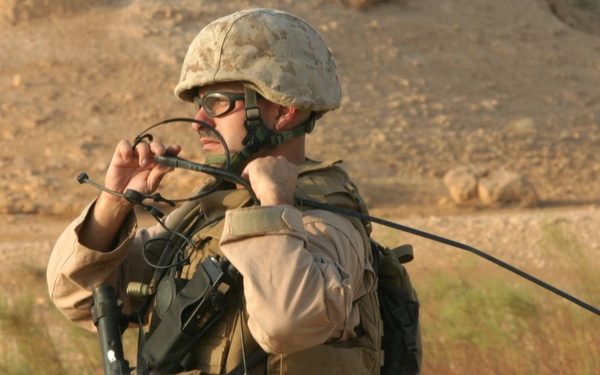 Marine Wing Support Battalion -372 Conducts a Dismounted Patrol