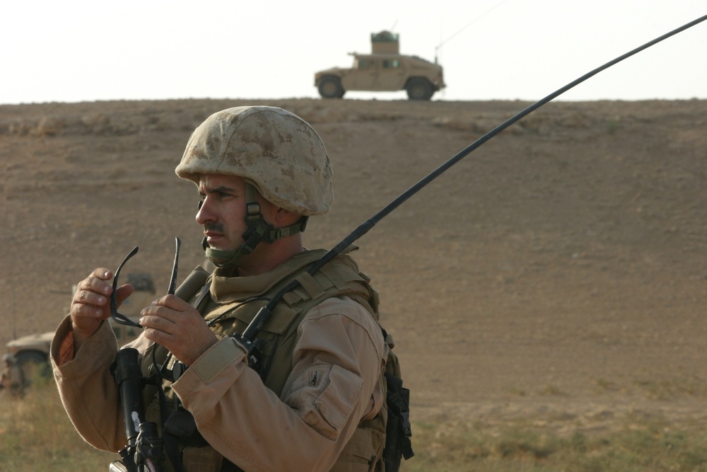 Marine Wing Support Battalion -372 Conducts a Dismounted Patrol