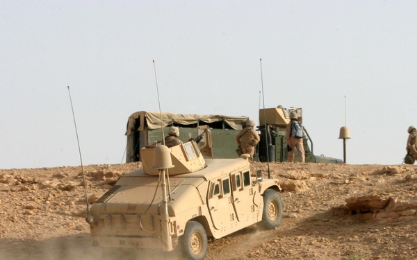 Marine Wing Support Battalion -372 Conducts a Dismounted Patrol