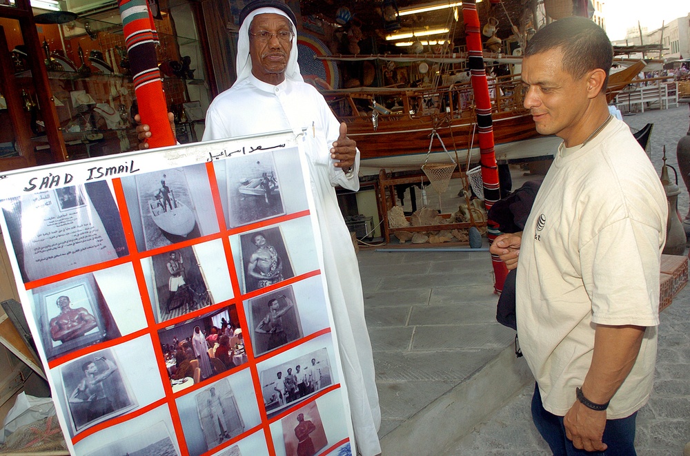 Troops find Arabic culture at Souq Waqif