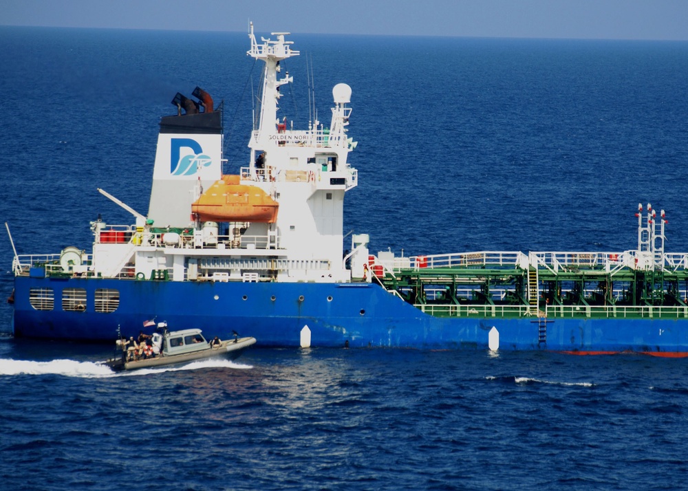 Golden Nori Released, USS Whidbey Island Assists