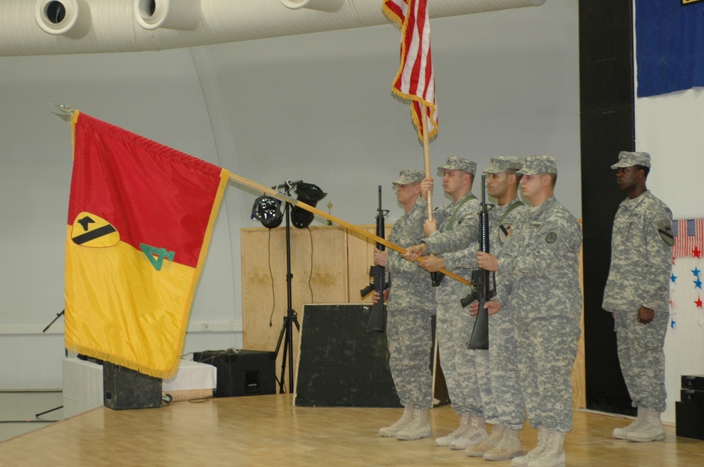 Brigade turns over northern Iraq battlespace to Iraqi Armored Cavalry Regin