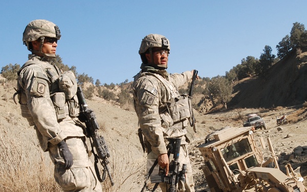 Winding roads of Paktika province