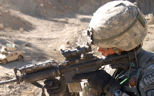 Winding roads of Paktika province