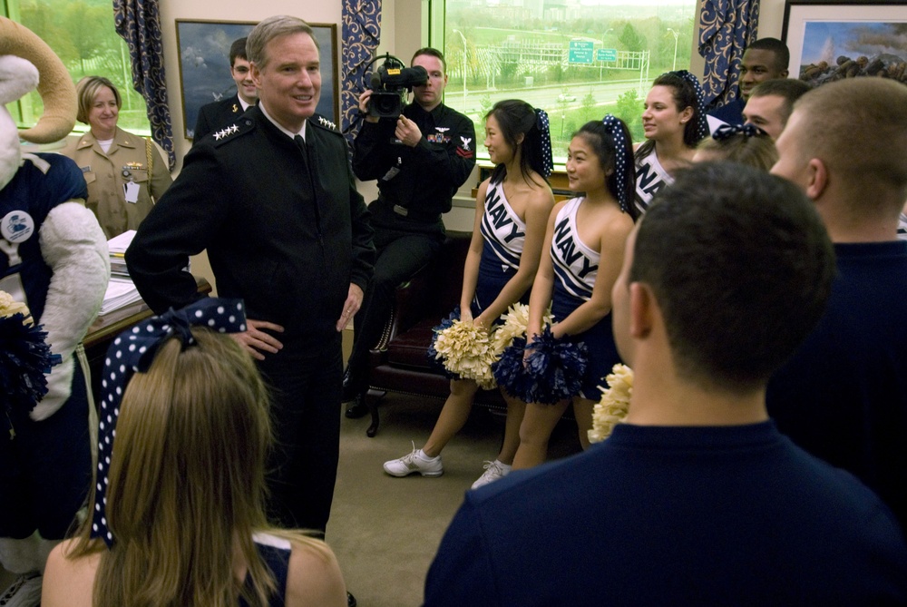 Naval Academy Cheerleaders