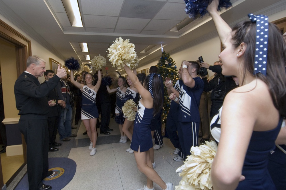 Naval Academy Cheerleaders