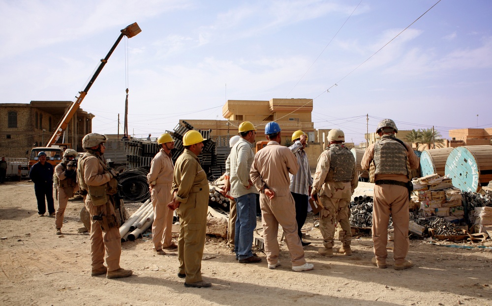 Al Fallujah construction yard