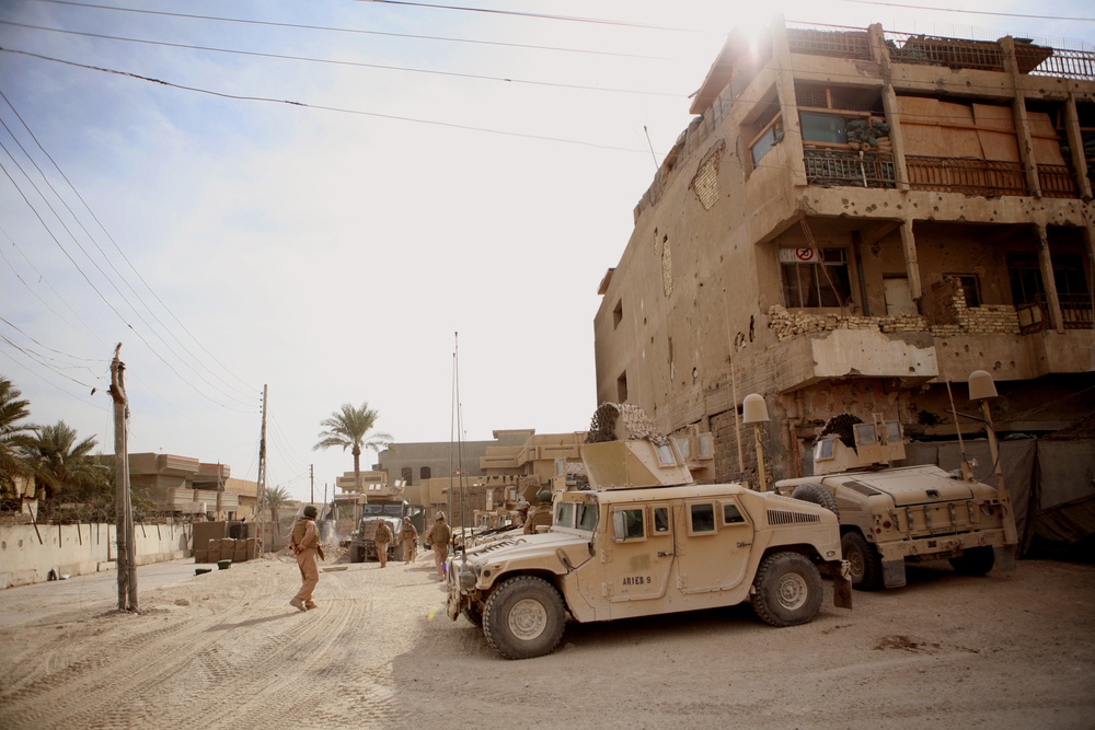 Nezal Police Station in Al Fallujah