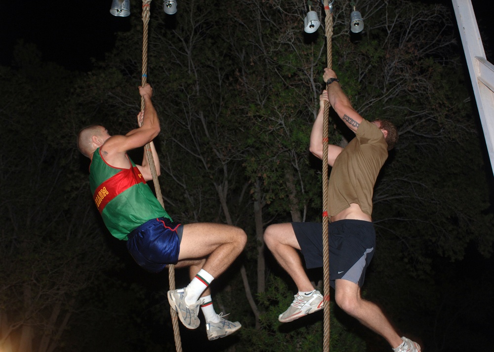 CJTF-HOA Personnel, French Compete in Slim Cat Challenge