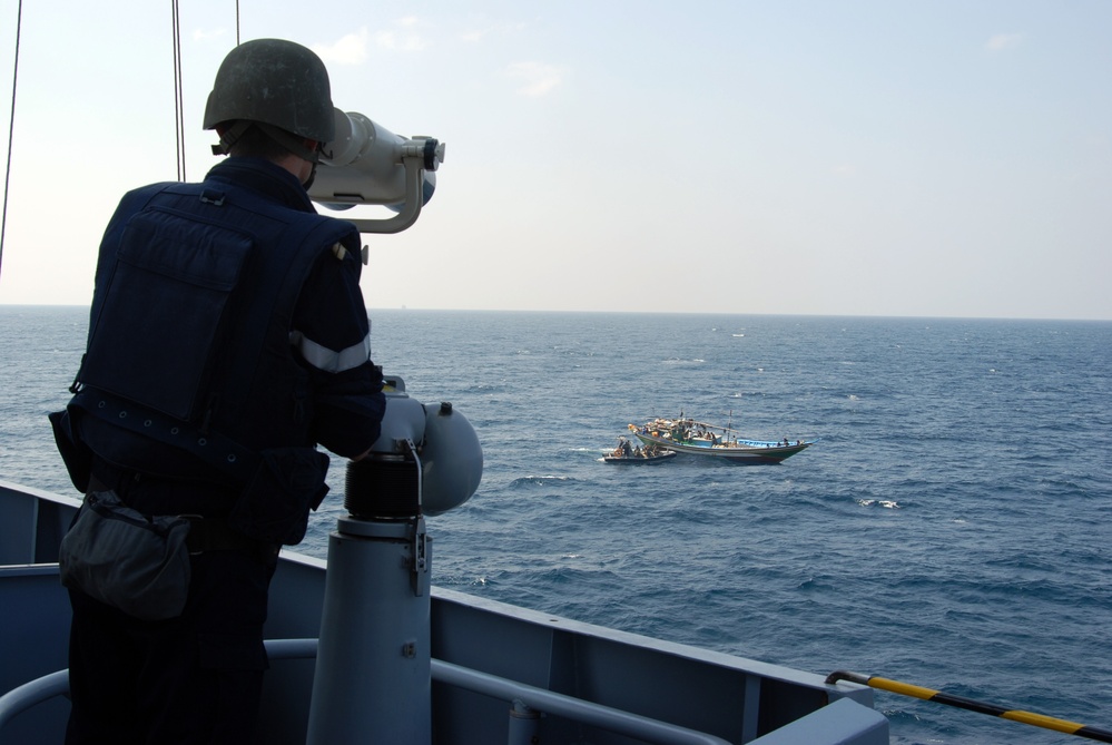 French navy ship begins six-month deployment