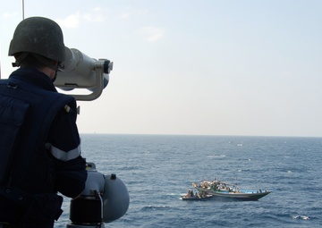 French navy ship begins six-month deployment