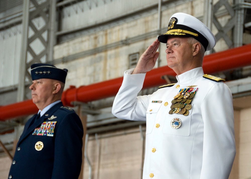 Pacific Air Forces change of command ceremony