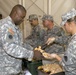 Soldiers feast on Mississippi Shrimp and Gumbo