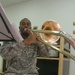 Jazz band plays Christmas carols