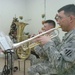 Jazz band plays Christmas carols
