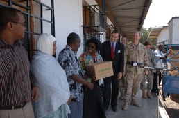 CJTF-HOA Partners With USAID to Distribute Medical Supplies