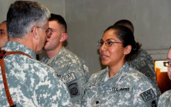 Army Chief of Staff Visits Afghanistan