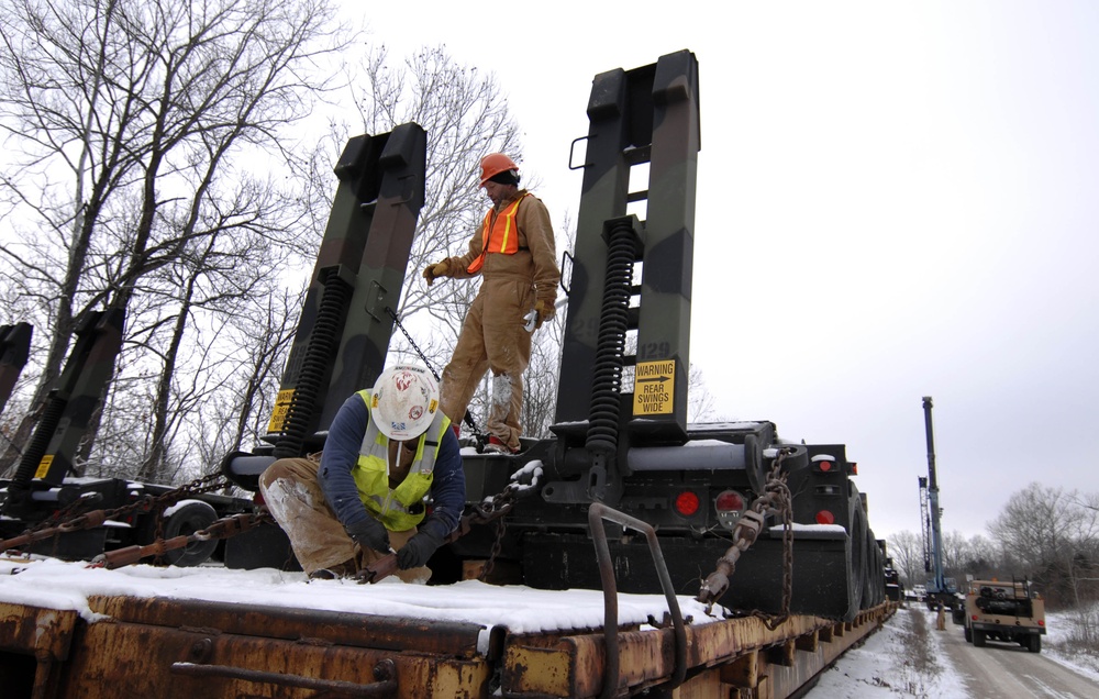 Camp Atterbury Joint Maneuver Training Center receives 32 Heavy Equipment T