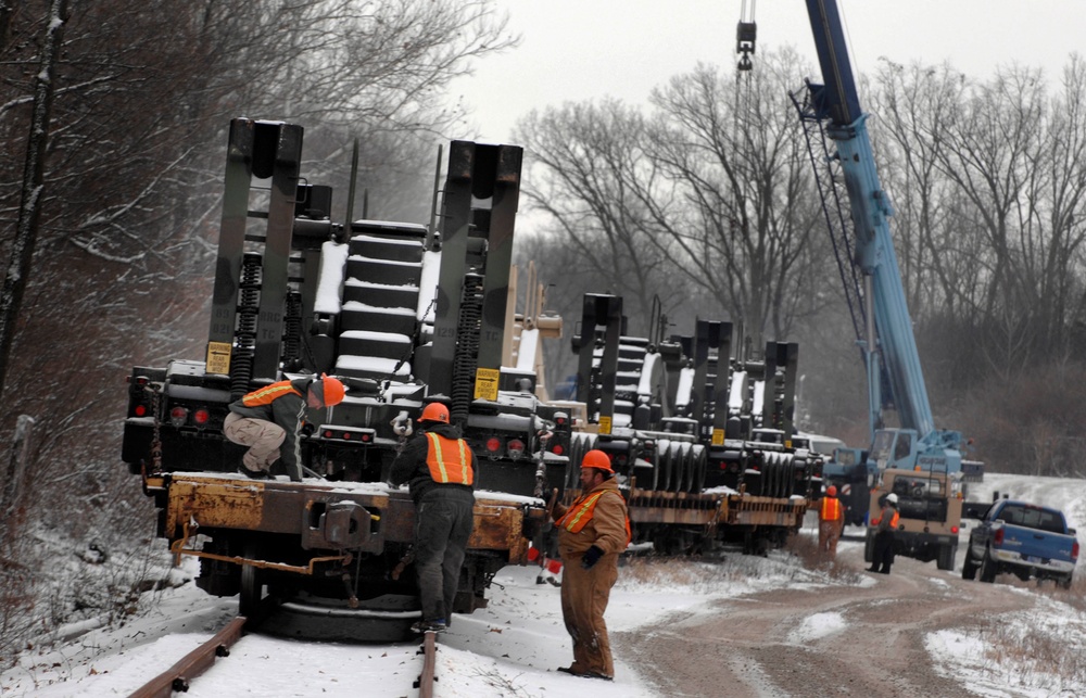 Camp Atterbury Joint Maneuver Training Center receives 32 Heavy Equipment T