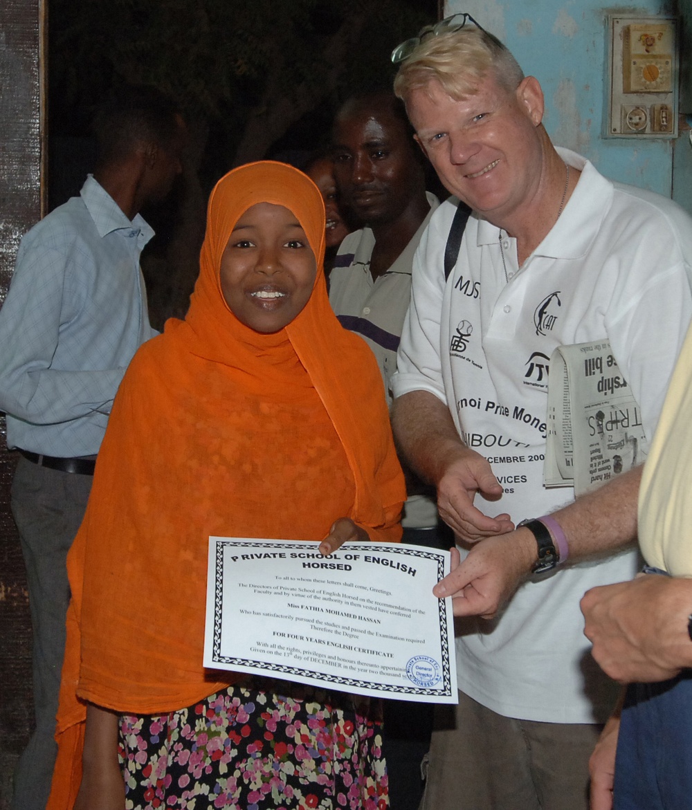 CJTF-HOA Personnel Participate in EDG Graduation