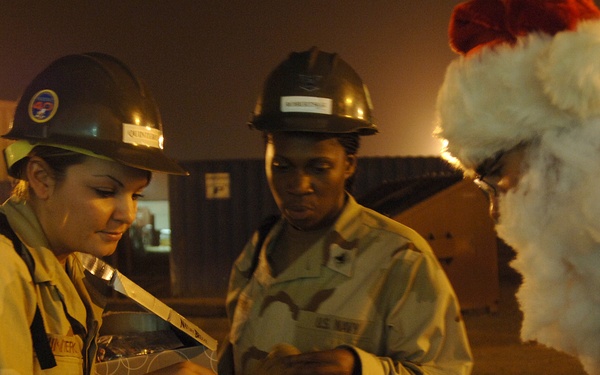 Americans Christmas Carol Through Camp Lemonier