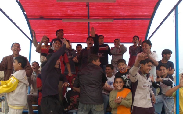 Iraqis Have a Ball in Doura