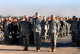 1st Cav. Div. transfers authority of MND-B to 4th Inf. Div.
