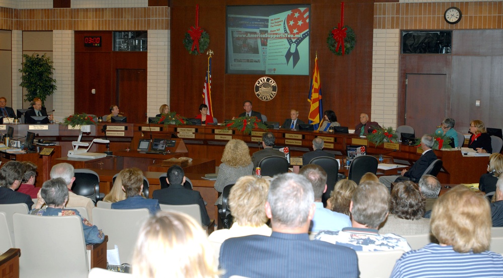 Arizona City Helps Get Military News to State
