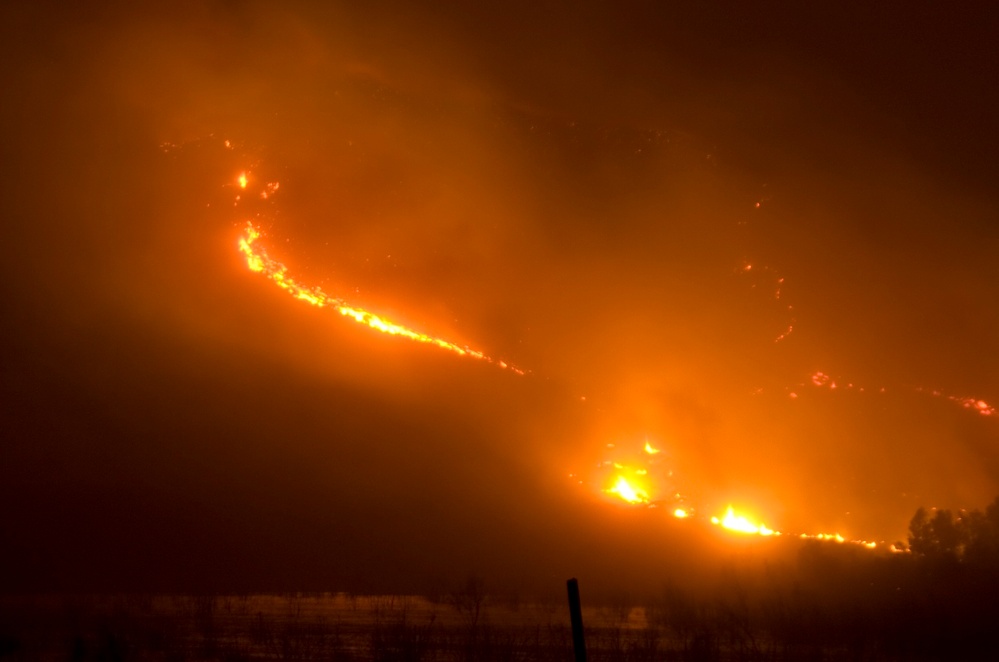 Fires in Rancho Bernardo, California