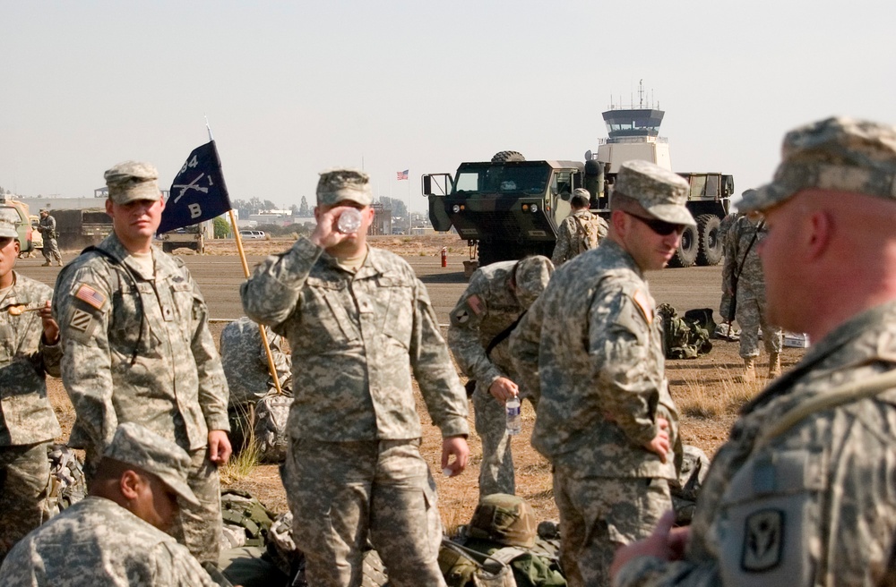 Soldiers activated to help with California fires