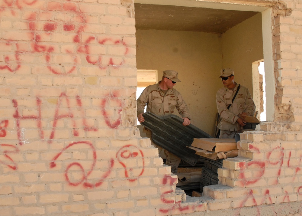 Critical Construction efforts in Iraq