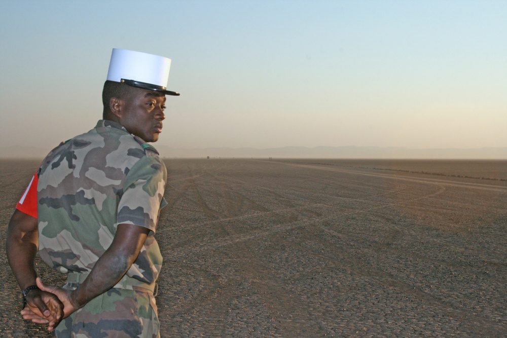 Americans Participate in Foreign Legion's Grand Bara Desert Race