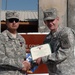 Soldier receives Purple Heart for wounds from last deployment