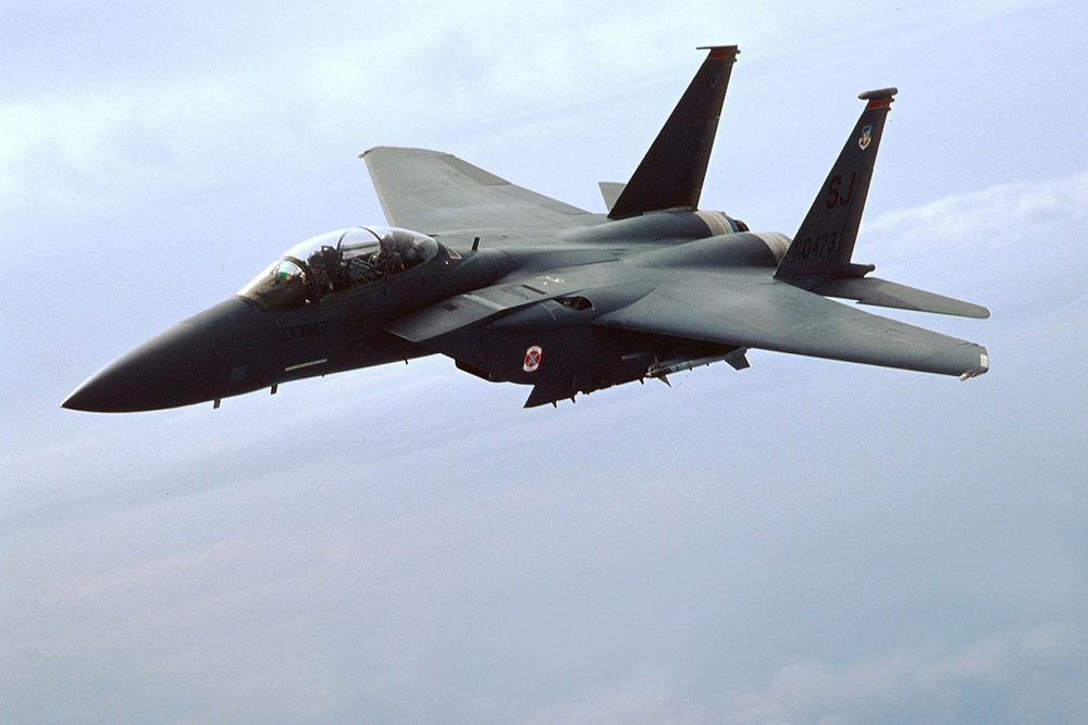 F-15 Supports Ground Forces