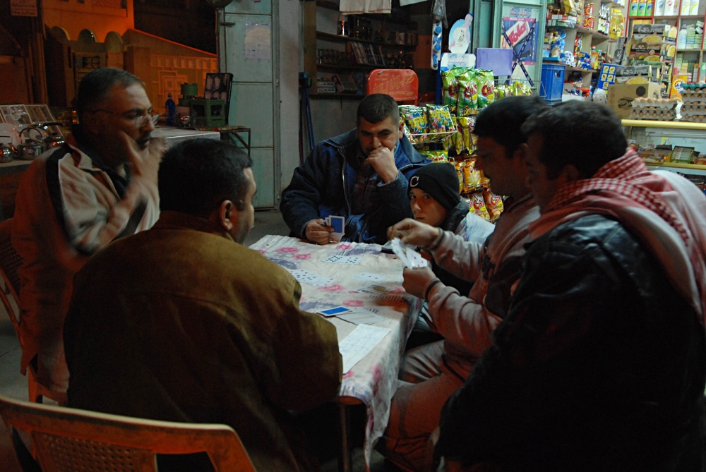 Let there be light: Solar lights make Baghdad market safer for shoppers